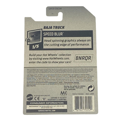 Hot Wheels Baja Truck - Speed Blur Series 1/5