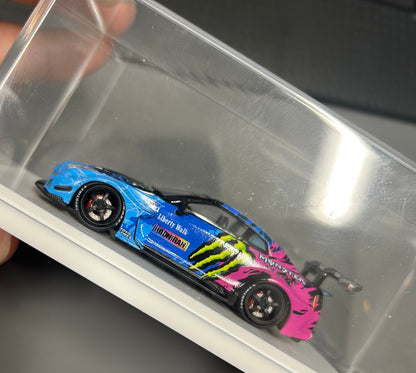 Demon King Auto Nissan GT-R R35, LBWK Wide-Body Modified (Monster Livery)