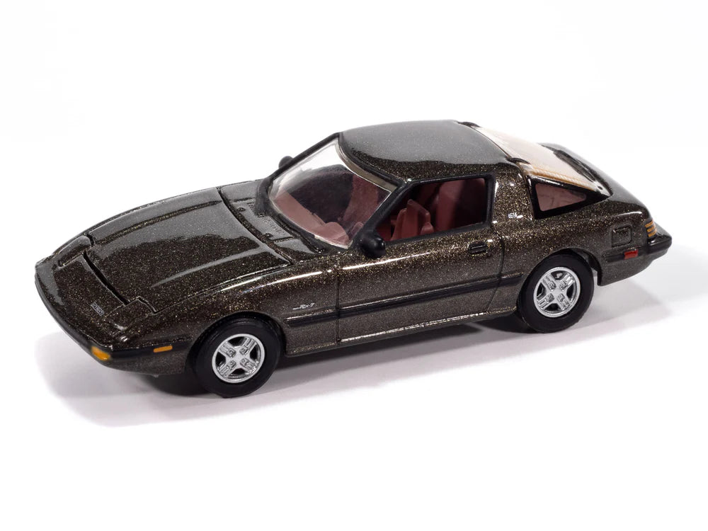 Johnny Lightning Classic Gold - 1985 Mazda RX-7 (V9 Metallic Silver)