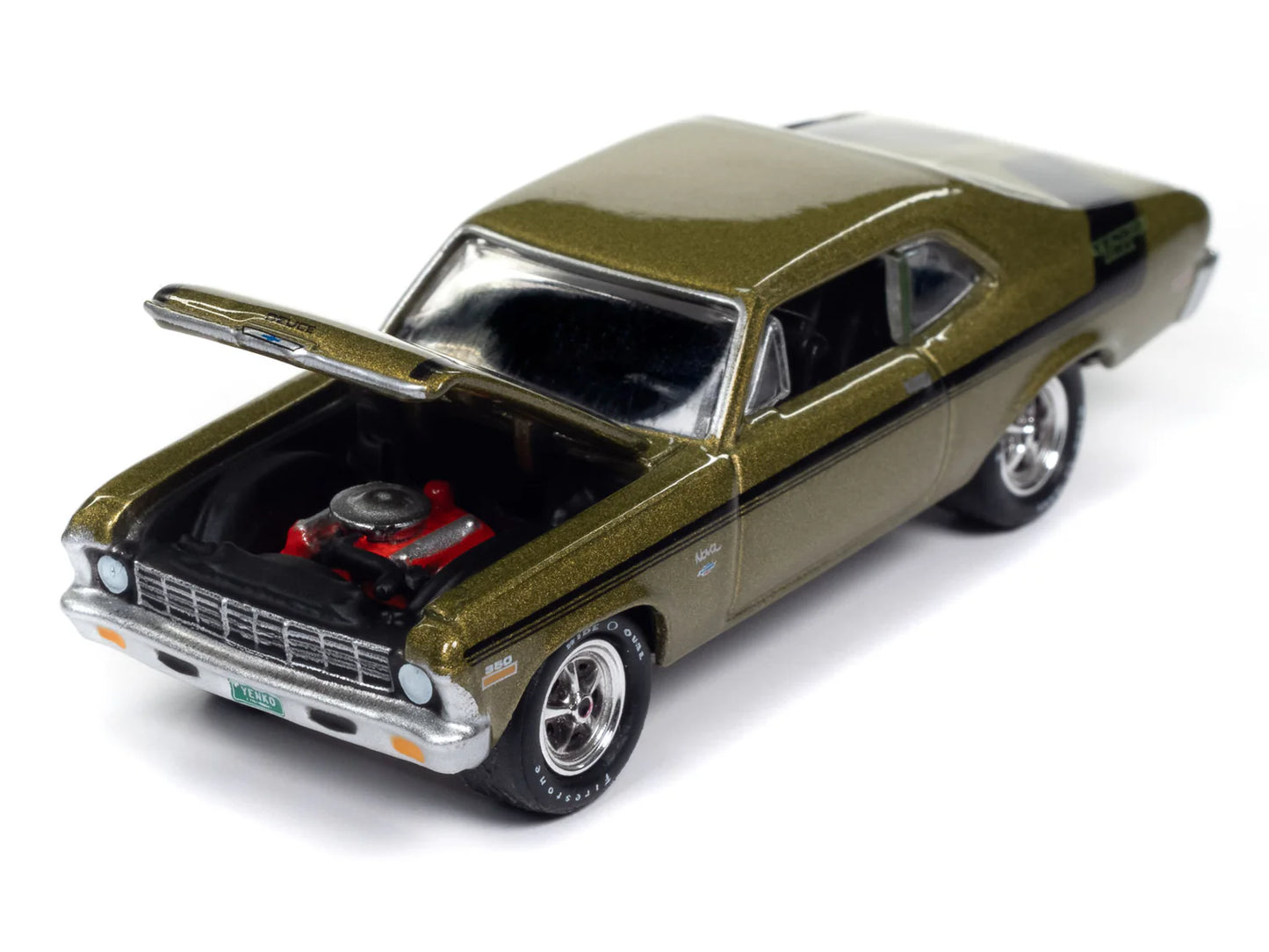 Johnny Lightning - 1970 Yenko Deuce Chevrolet Nova (Citrus Green Poly)