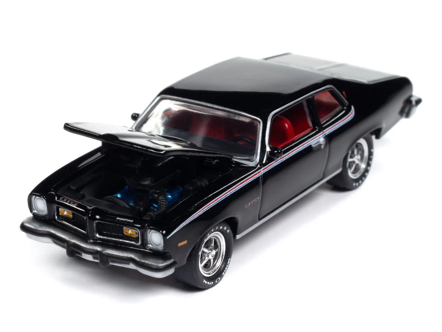 Johnny Lightning - 1974 Pontiac GTO (Gloss Black)