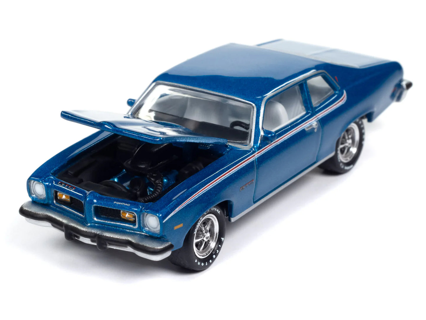 Johnny Lightning - 1974 Pontiac GTO (Regatta Blue Poly)