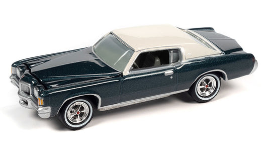 Johnny Lightning 1971 Pontiac Grand Prix (Bluestone Gray Metallic)