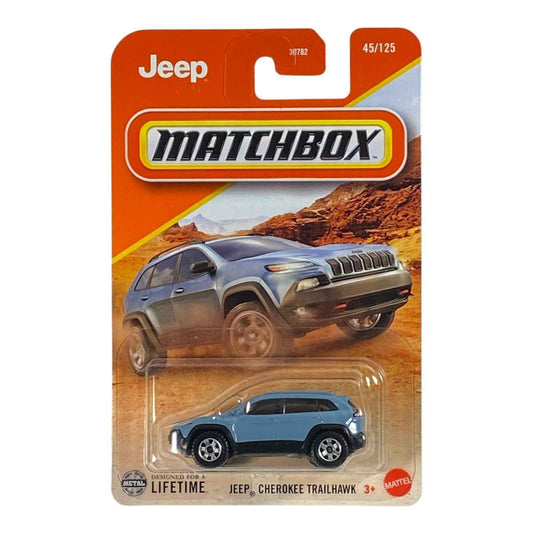 Matchbox Jeep Cherokee Trailhawk - 2025 Matchbox Series 45/125