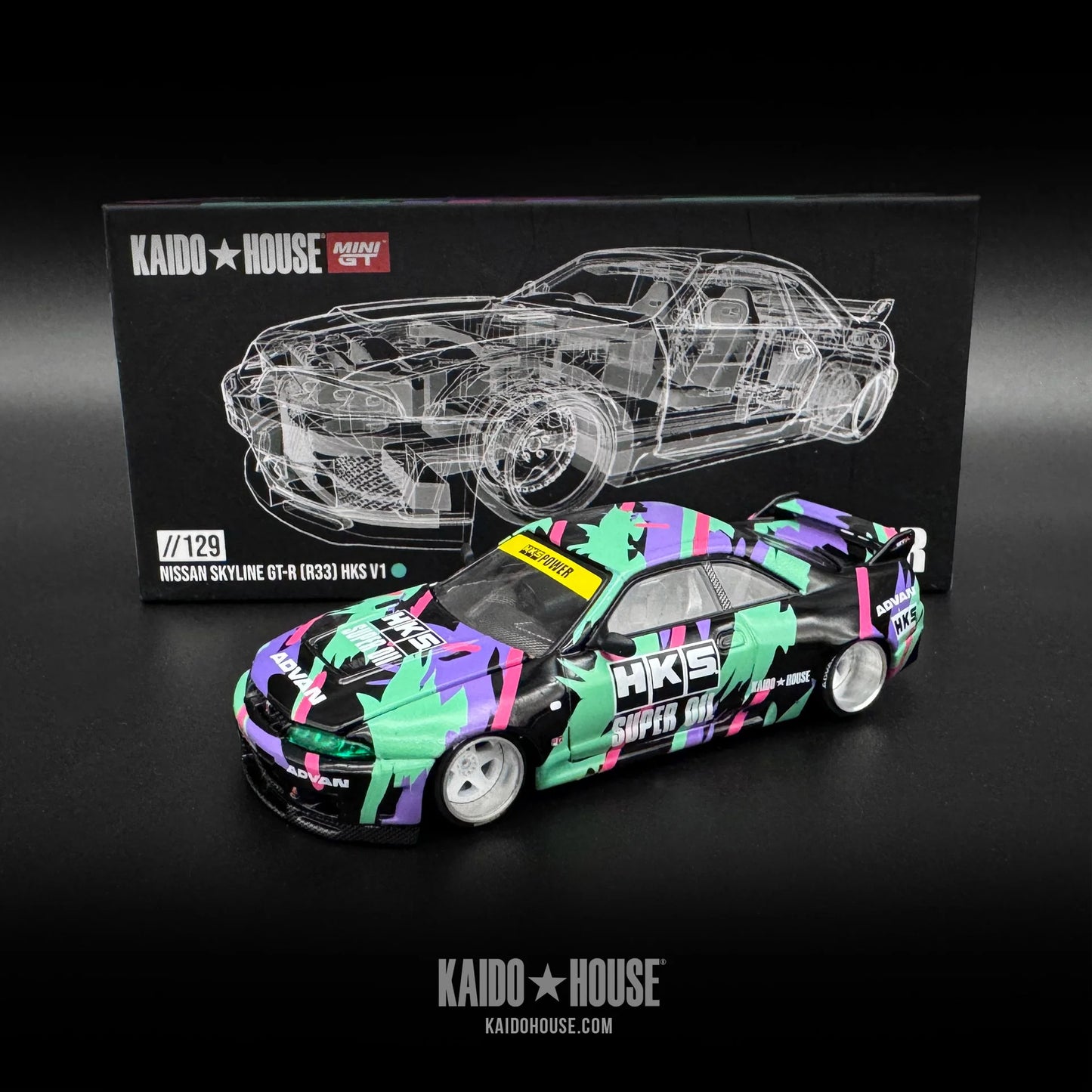 Kaido House Nissan Skyline GT-R (R33) HKS V1 (129)