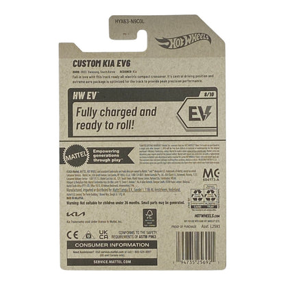 Hot Wheels Custom Kia EV6 - HW EV Series 8/10