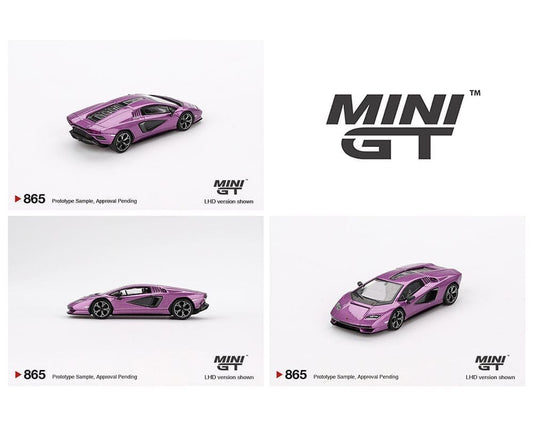 Mini GT Lamborghini Countach LPI 800-4 Viola 30th (Purple)