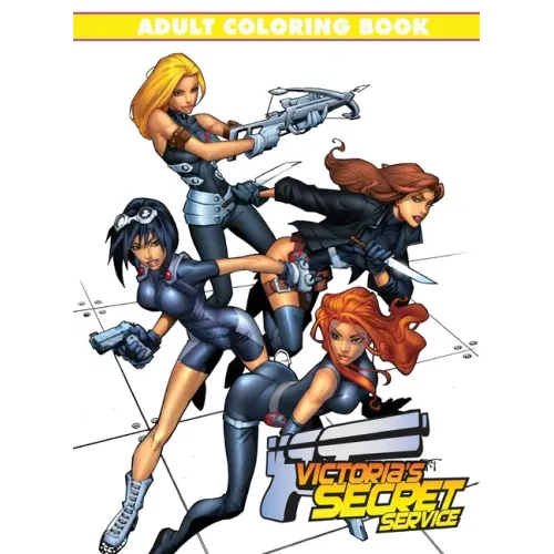 Victoria's Secret Service: Adult Coloring Book