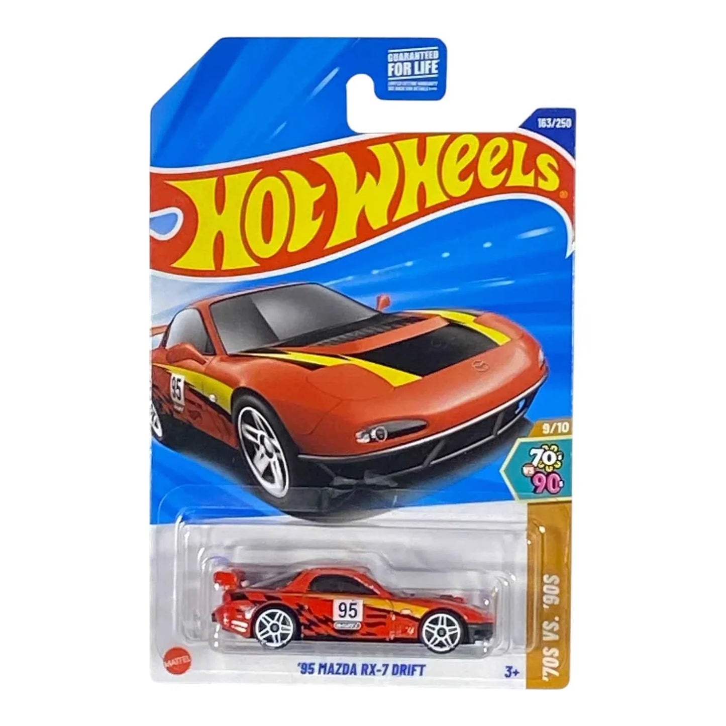 Hot Wheels '95 Mazda RX-7 Drift - '70s VS "90s Series 9/10