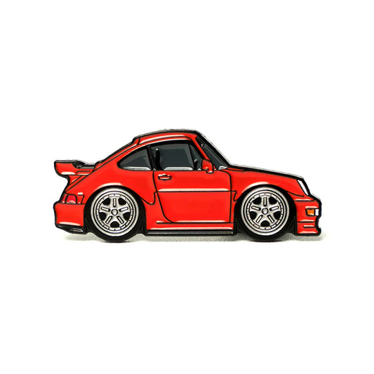 Leen Customs "The Nine Nine Three" Porsche 993 (Red) Pin