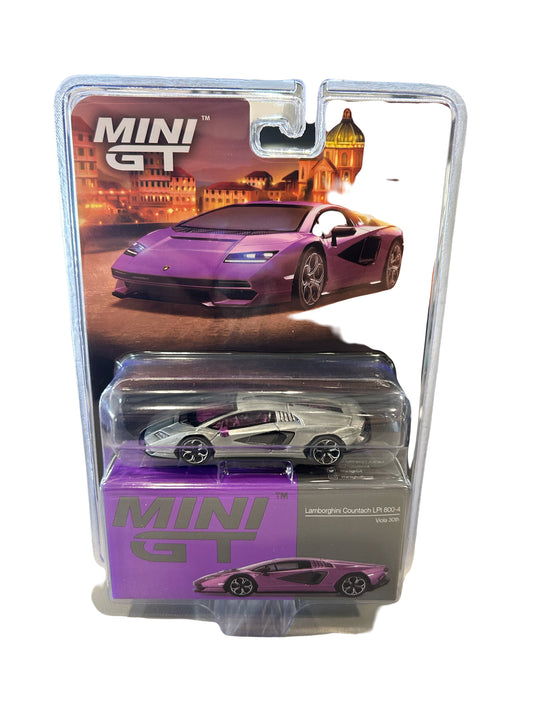 Mini GT Lamborghini Countach LPI 800-4 Viola 30th (Purple) (CHASE)