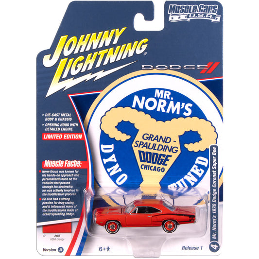 Johnny Lightning - John Wick - Chevrolet Chevelle SS 1970 (poliéster verde bosque)
