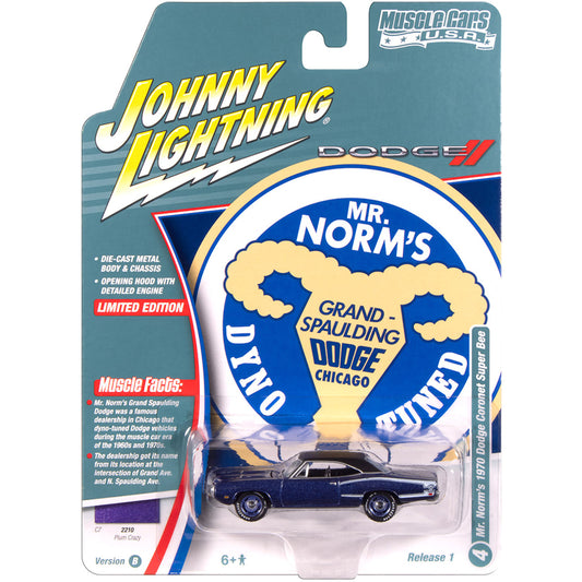 Johnny Lightning - John Wick - Chevrolet Chevelle SS 1970 (poliéster verde bosque)