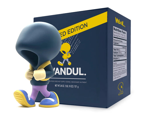 Vandul SALTY Walk Purple 7” Vinyl Street Morton Salt Homage Art Toy Figure