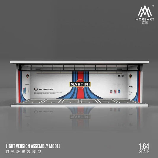 MoreArt Parking Lot/Garage Scene (Martini Livery)