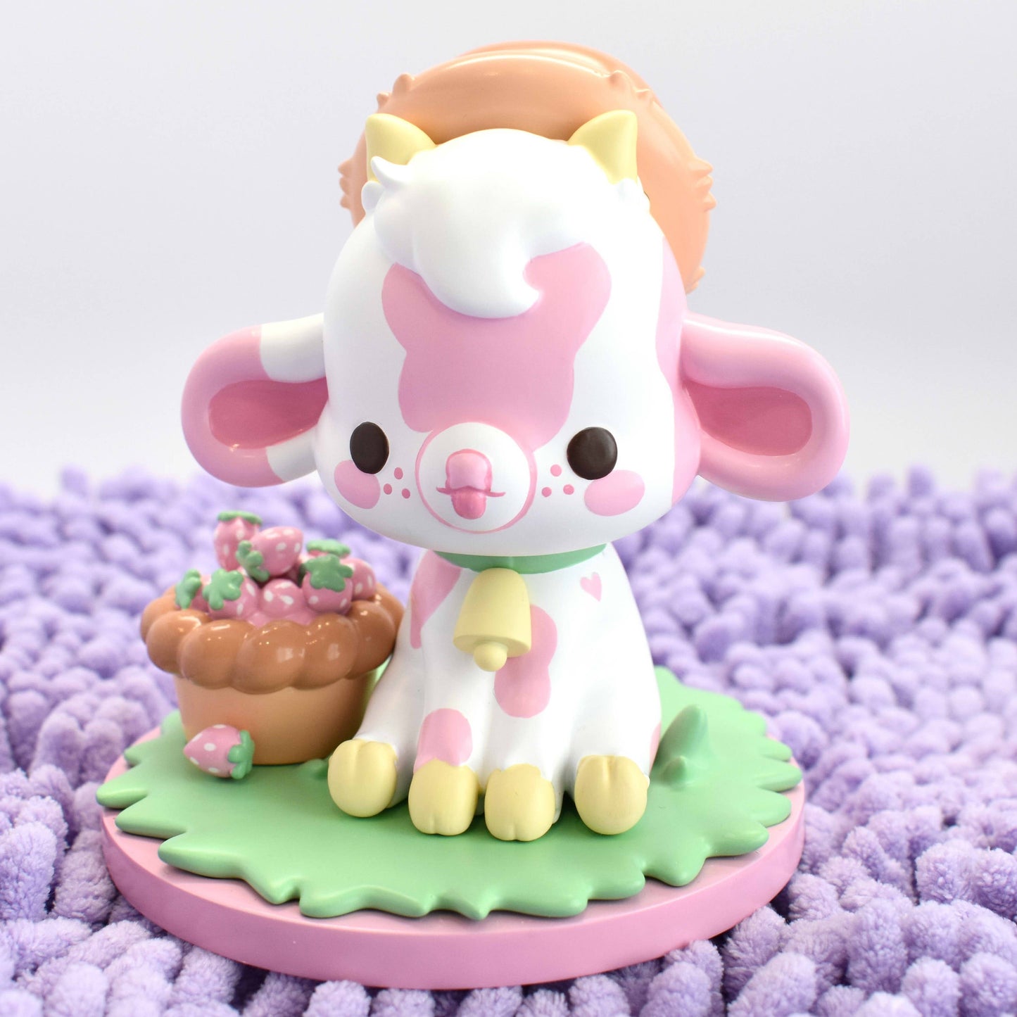 Shortcake the Strawberry Cow Figure by Bright Bat Design