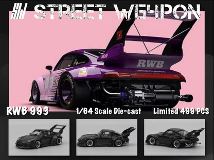 STREET W64PON RWB Porsche 993 Livrée Dragon Ball (MaJin Buu)