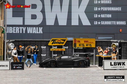 (PREORDER) Star Model LB-Silhouette Works 458 GT (Black-no figure)