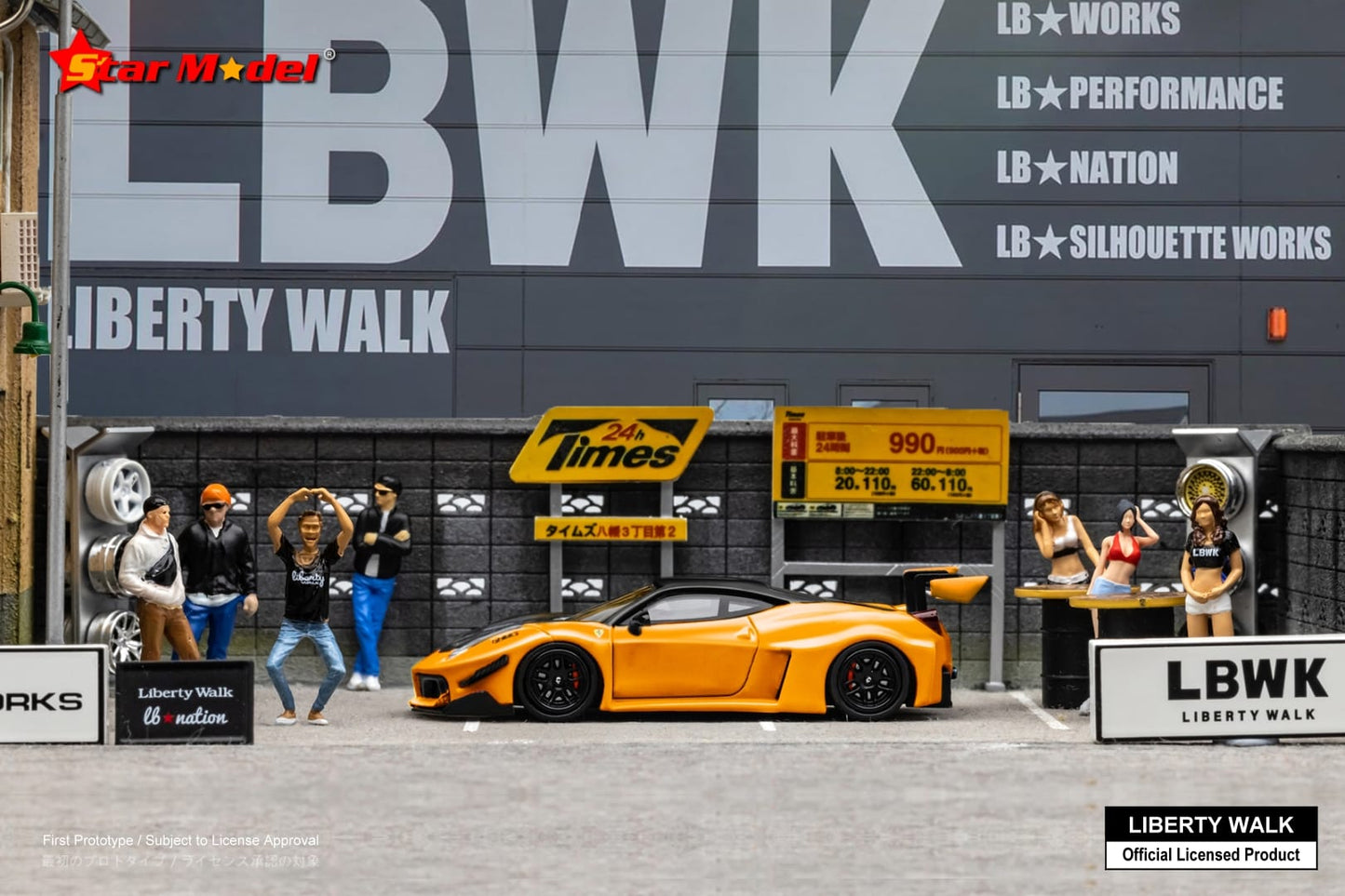 Modèle Star Rauh-Welt RWB930 GT (Jaune Valkyrie)
