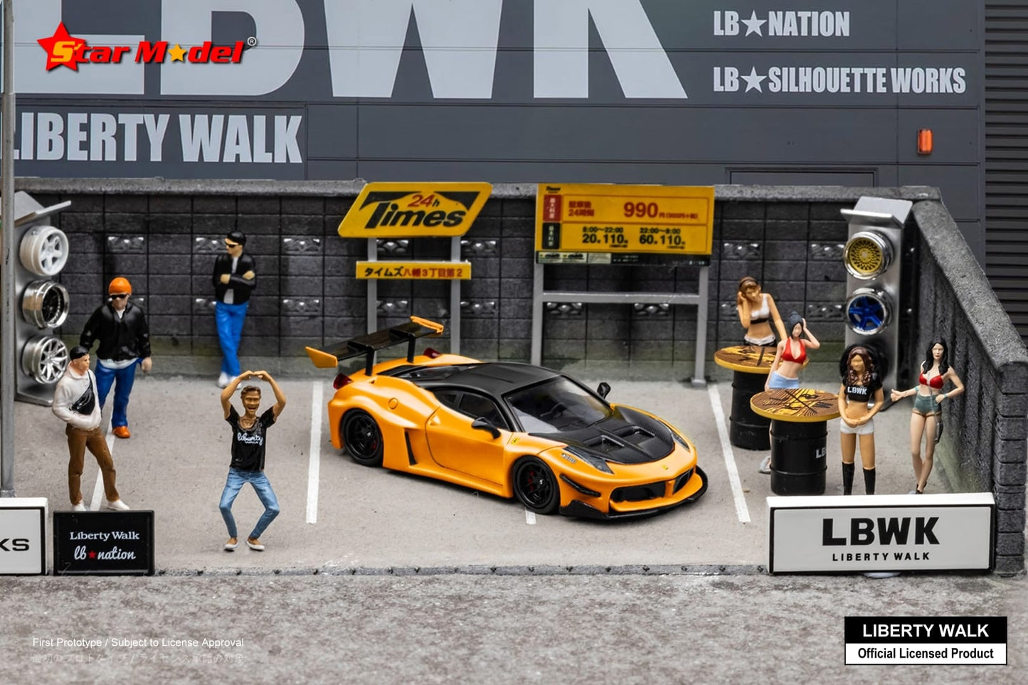 Modèle Star Rauh-Welt RWB930 GT (Jaune Valkyrie)