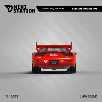 Mini Station RX-7 Fast & Furious (orange)