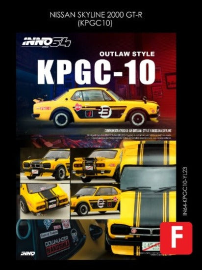 Inno64 - Nissan Skyline 2000 GT-R (KGC10) Outlaw Style