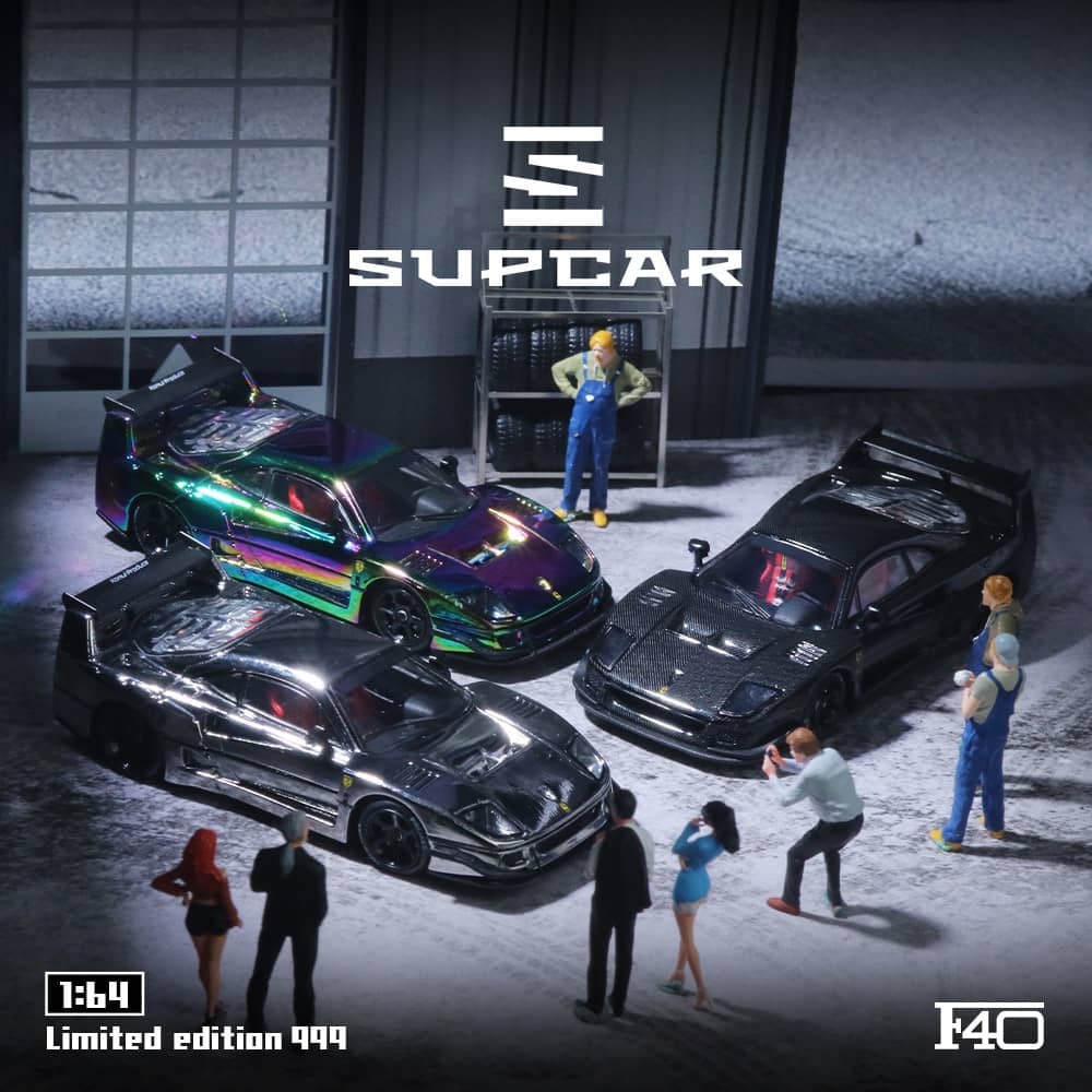 (PREORDER) SUPCAR  Ferrari F40 Gift box version