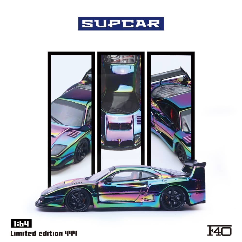 (PREORDER) SUPCAR  Ferrari F40 Gift box version