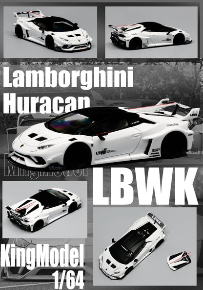 (PREORDER) King Model LBWK Lamborghini Huracan (White)