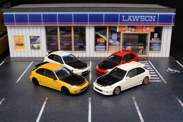 (PREORDER) MotorHelix Intern Series - Honda Civic Type R (EK9) - Spoon Sunlight Yellow
