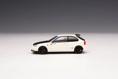 (PREORDER) MotorHelix Intern Series - Honda Civic Type R (EK9) - Spoon Championship White