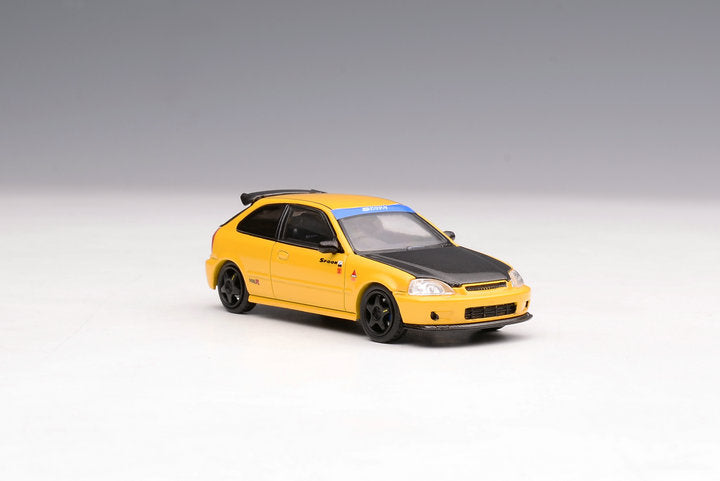 (PREORDER) MotorHelix Intern Series - Honda Civic Type R (EK9) - Spoon Sunlight Yellow