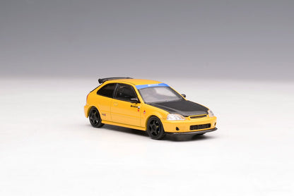 (PREORDER) MotorHelix Intern Series - Honda Civic Type R (EK9) - Spoon Sunlight Yellow