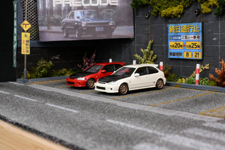 (PREORDER) MotorHelix Intern Series - Honda Civic Type R (EK9) - Spoon Sunlight Yellow