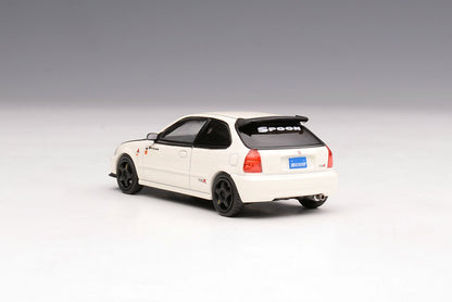 (PREORDER) MotorHelix Intern Series - Honda Civic Type R (EK9) - Spoon Championship White