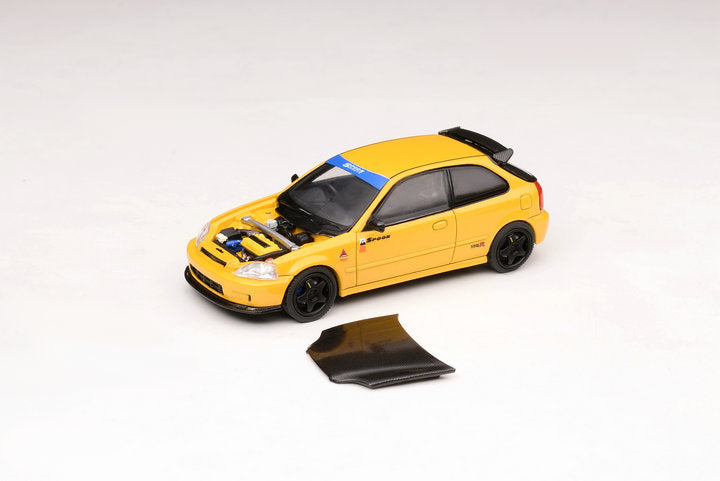 (PREORDER) MotorHelix Intern Series - Honda Civic Type R (EK9) - Spoon Sunlight Yellow