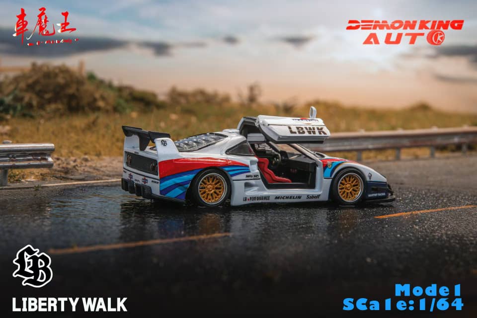 (PREORDER) Demon King Auto Liberty Walk Ferrari F40 Gull Wing Gate