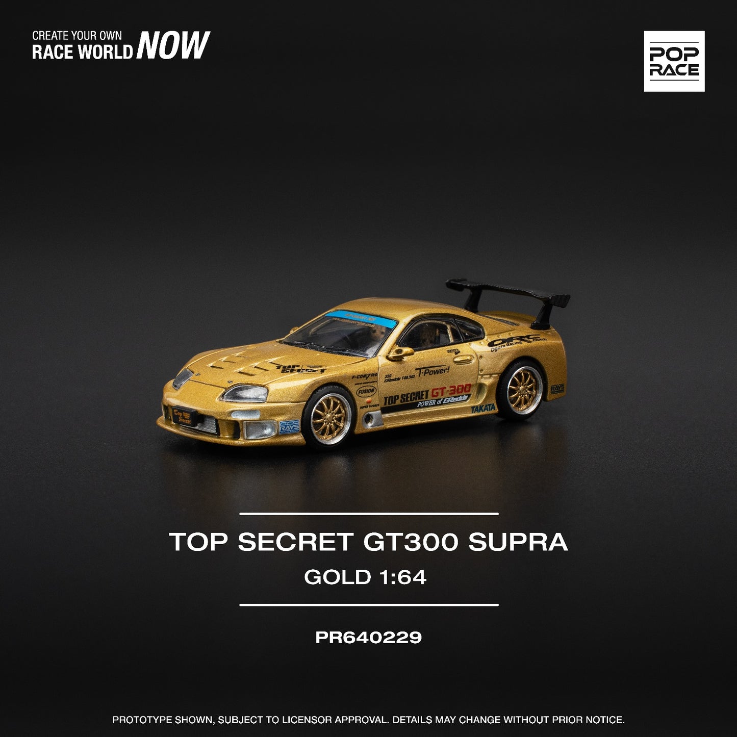 POPRACE 992 Stinger GTR (Or)