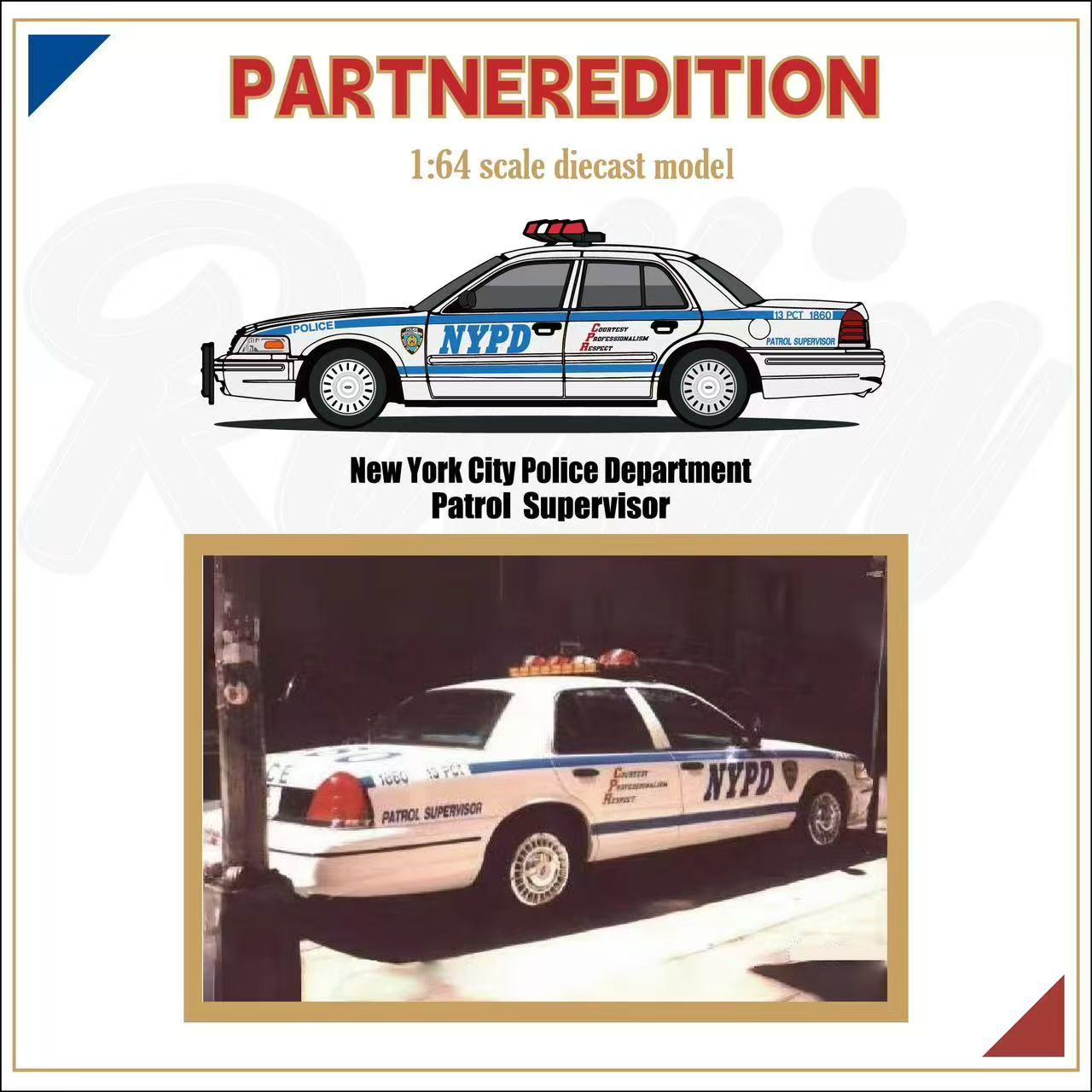 Rollin' 64 - Crown Victoria (NYPD Patrol Supervisor)