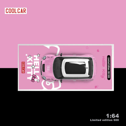 Cool Car Volkswagen Beetle - Livrée Hello Kitty (Rose foncé)