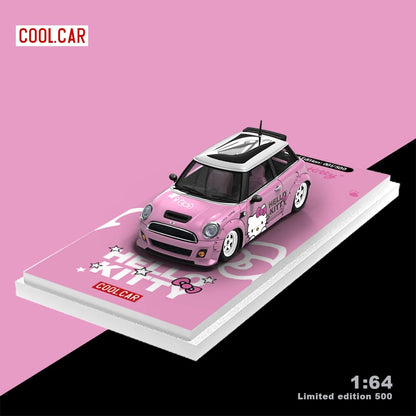 Cool Car Volkswagen Beetle - Livrée Hello Kitty (Rose foncé)