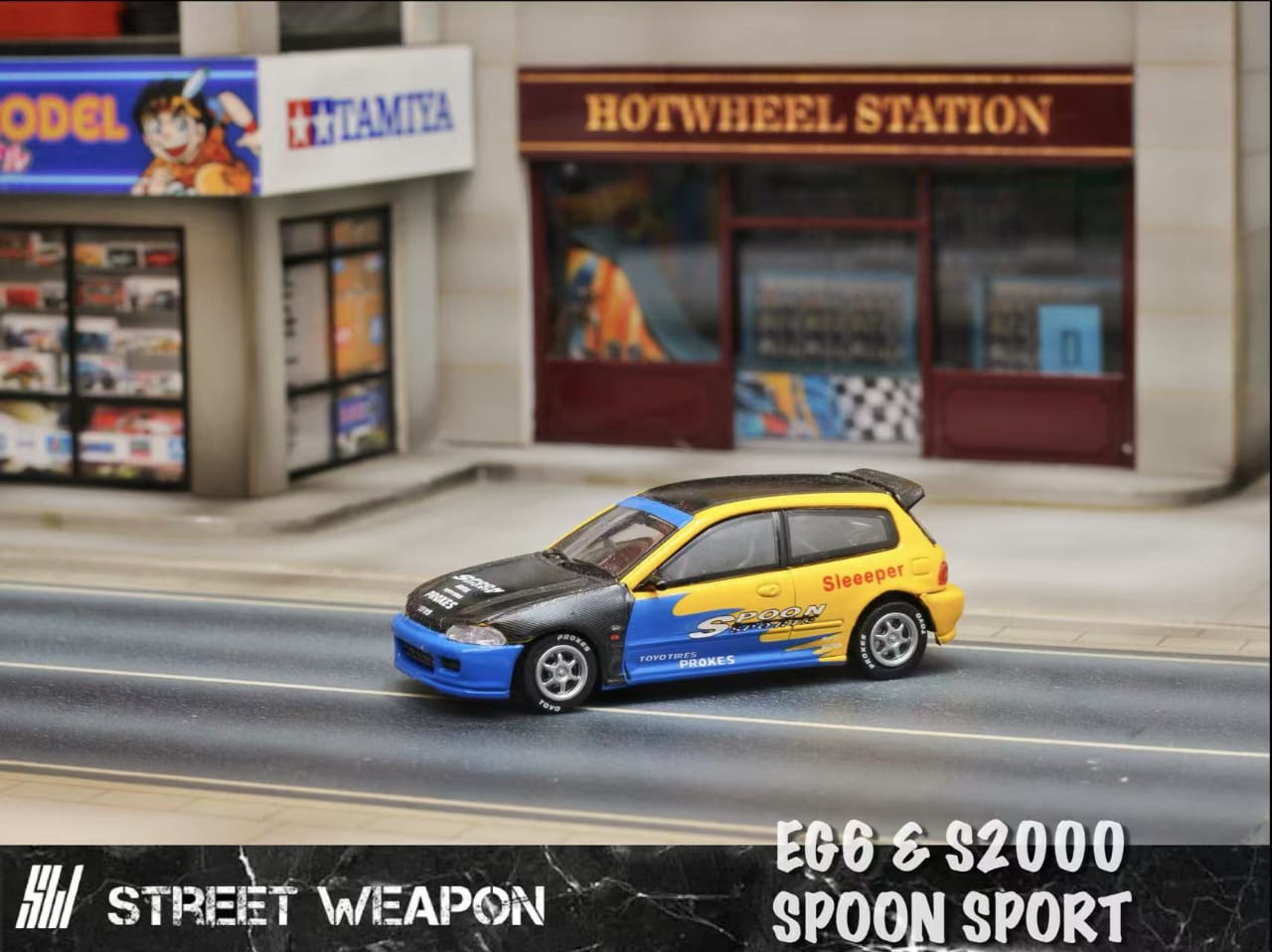 Street Weapon Honda Civic EG6 (Spoon Sport Livery)