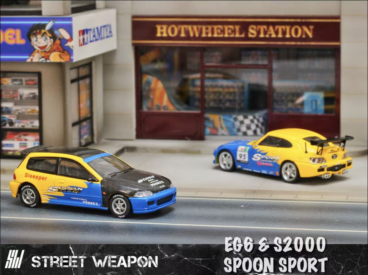 Street Weapon Honda Civic EG6 (Spoon Sport Livery)