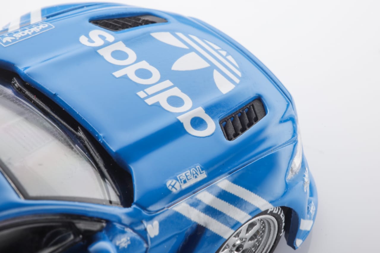 (PREORDER) Liberty64 Ford Mustang Wide-Body Lowside (Adidas Livery)