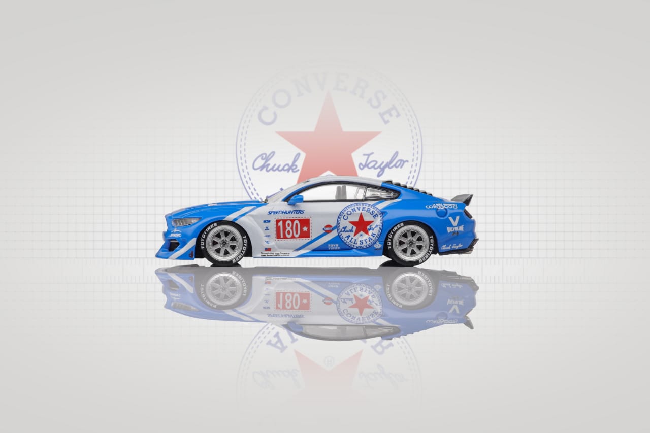 (PREORDER) Liberty64 Ford Mustang Wide-Body Lowside (Converse Livery)