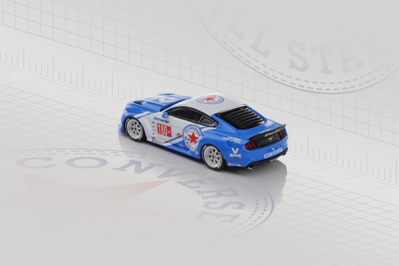 (PREORDER) Liberty64 Ford Mustang Wide-Body Lowside (Converse Livery)