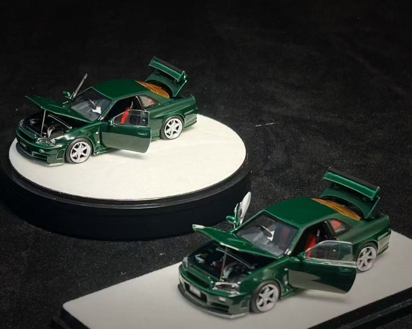 (PREORDER) PGM Nissan GTR R34 Z-TUNE (British Green)