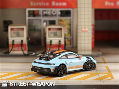 (PREORDER) Street Weapon Porsche 992 GT3 RS (Gulf Livery)