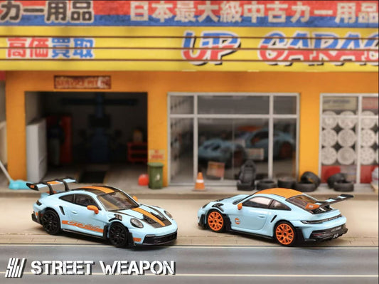 (PREORDER) Street Weapon Porsche 992 GT3 RS (Gulf Livery)