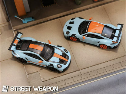 (PREORDER) Street Weapon Porsche 992 GT3 RS (Gulf Livery)